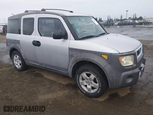 ✅ 2003 Honda Element EX • VIN: 5J6YH28503L022553 • Лот: 45022098. Опубліковано раніше на IAAI з пробігом 170 516 миль. Безкоштовний доступ до архіву аукціонних продажів зі США та докладний звіт про історію автомобіля на DreamBid. Зображення 1.
