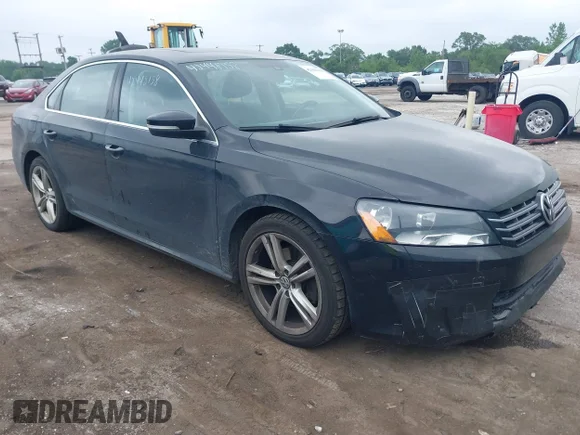 ✅ 2015 Volkswagen Passat SE • VIN: 1VWBV7A32FC034506 • Lot: 42448158. Listed on IAAI with 312,926 mi. Free auction sales archive from the USA and detailed vehicle history report at DreamBid. Image 1.