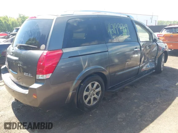 ✅ 2008 Nissan Quest SE • VIN: 5N1BV28U38N123279 • Lot: 42199249. Wystawiony na IAAI z przebiegiem 161 607 mil. Bezpłatny archiwum sprzedaży aukcyjnych z USA i szczegółowy raport historii pojazdu na DreamBid. Zdjęcie 4.