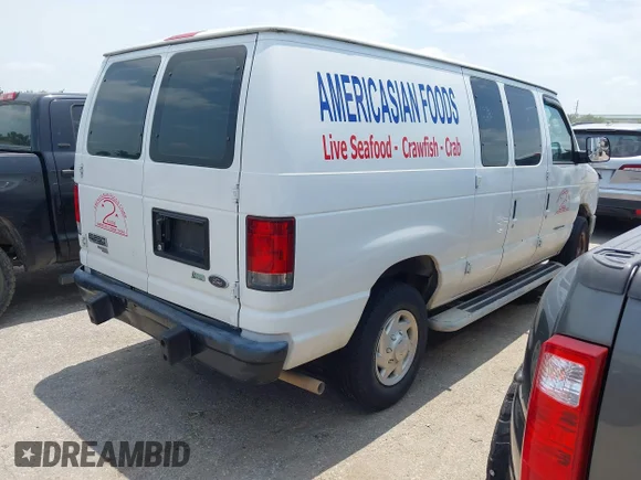 ✅ 2014 Ford Econoline Cargo Commercial • VIN: 1FTNE2EW5EDA95588 • Lot: 45487284. Wystawiony na IAAI z przebiegiem 119 222 mil. Bezpłatny archiwum sprzedaży aukcyjnych z USA i szczegółowy raport historii pojazdu na DreamBid. Zdjęcie 4.