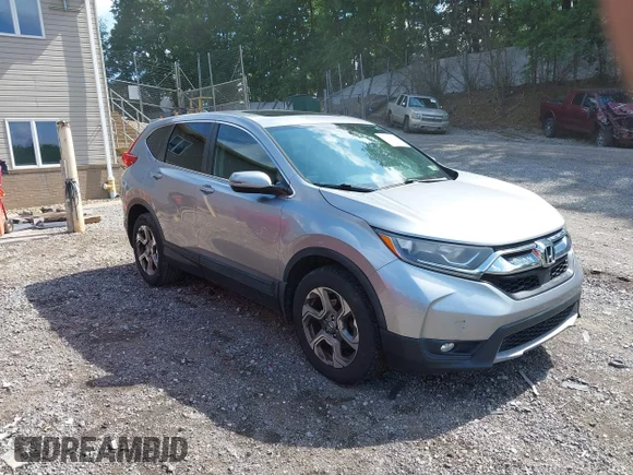 ✅ 2017 Honda CR-V EX • VIN: 2HKRW2H53HH615299 • Лот: 45501870. Опубліковано раніше на IAAI з пробігом 152 045 миль. Безкоштовний доступ до архіву аукціонних продажів зі США та докладний звіт про історію автомобіля на DreamBid. Зображення 1.