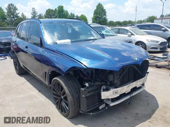 ✅ 2021 BMW X5 sDrive40i • VIN: 5UXCR4C07M9G71206 • Lot: 45356985. Listed on IAAI with 60,283 mi. Free auction sales archive from the USA and detailed vehicle history report at DreamBid. Image 1.