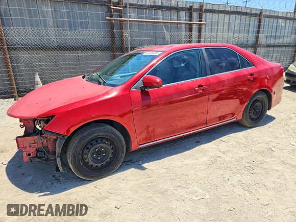 ✅ 2012 Toyota Camry LE • VIN: 4T4BF1FK3CR200374 • Lot: 60139456. Listed on Copart with 164,380 mi. Free auction sales archive from the USA and detailed vehicle history report at DreamBid. Image 1.