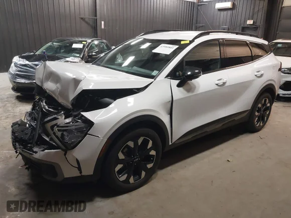 ✅ 2024 Kia Sportage X-Line • VIN: 5XYK6CDF9RG137906 • Lot: 43989801. Wystawiony na IAAI z przebiegiem 13 957 mil. Bezpłatny archiwum sprzedaży aukcyjnych z USA i szczegółowy raport historii pojazdu na DreamBid. Zdjęcie 2.