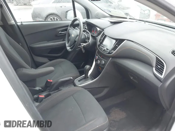 ✅ 2017 Chevrolet Trax LS • VIN: KL7CJKSB2HB111800 • Lot: 43793453. Listed on IAAI with 76,469 mi. Free auction sales archive from the USA and detailed vehicle history report at DreamBid. Image 5.