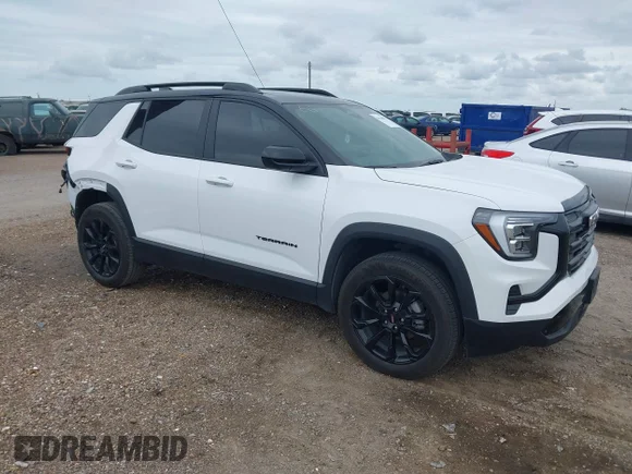 ✅ 2026 GMC Terrain FWD Elevation • VIN: 3GKALMEG6TL198703 • Лот: 44736983. Опубликован ранее на IAAI с пробегом 16 393 миль. Бесплатный доступ к архиву аукционных продаж из США и подробный отчёт об истории автомобиля на DreamBid. Изображение 1.