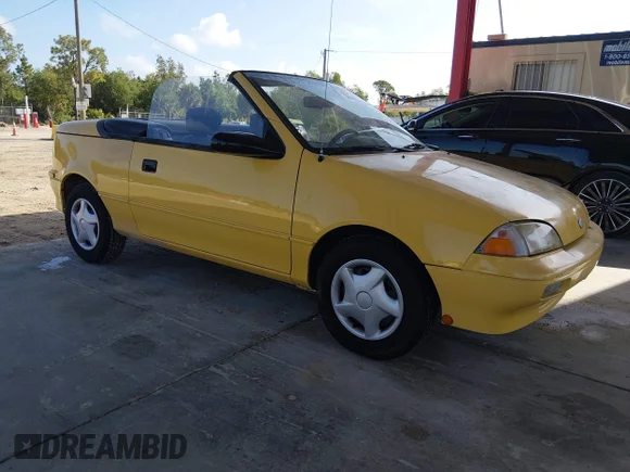 ✅ 1991 Geo Metro • VIN: JG1MR3368MK618212 • Lot: 44746878. Listed on IAAI with 20,591 mi. Free auction sales archive from the USA and detailed vehicle history report at DreamBid. Image 1.