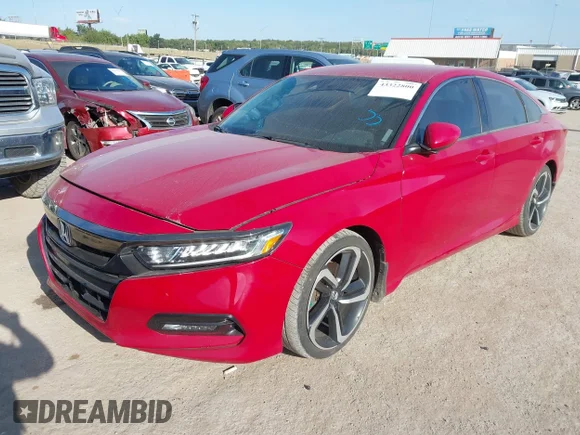 ✅ 2019 Honda Accord Sport • VIN: 1HGCV1F3XKA101194 • Lot: 43322800. Wystawiony na IAAI z przebiegiem 84 320 mil. Bezpłatny archiwum sprzedaży aukcyjnych z USA i szczegółowy raport historii pojazdu na DreamBid. Zdjęcie 2.