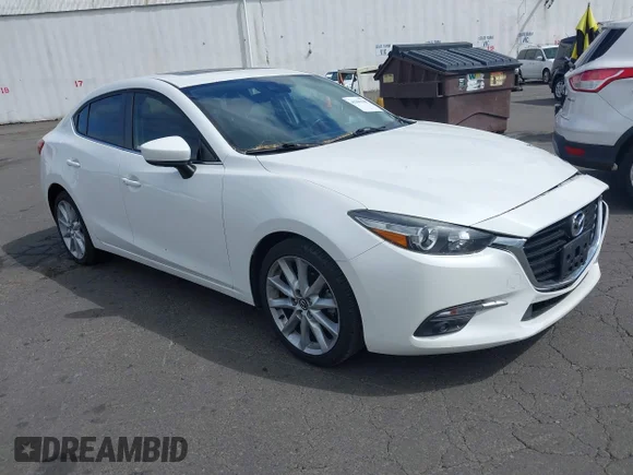 ✅ 2017 Mazda 3 Grand Touring • VIN: JM1BN1W33H1138610 • Lot: 45296368. Wystawiony na IAAI z przebiegiem 130 434 mil. Bezpłatny archiwum sprzedaży aukcyjnych z USA i szczegółowy raport historii pojazdu na DreamBid. Zdjęcie 1.