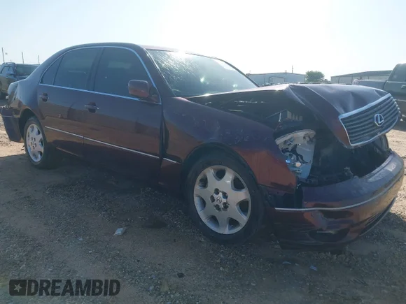 ✅ 2001 Lexus LS 430 • VIN: JTHBN30F310013325 • Lot: 41967567. Listed on IAAI with 244,685 mi. Free auction sales archive from the USA and detailed vehicle history report at DreamBid. Image 1.
