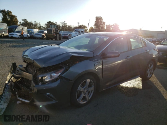 ✅ 2017 Chevrolet Volt LT • VIN: 1G1RC6S5XHU109251 • Лот: 37515503. Опубликован ранее на Copart с пробегом Не указан. Бесплатный доступ к архиву аукционных продаж из США и подробный отчёт об истории автомобиля на DreamBid. Изображение 1.