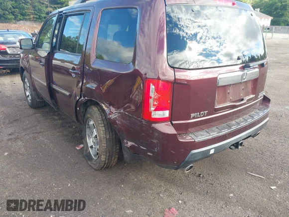 ✅ 2009 Honda Pilot Touring • VIN: 5FNYF48869B010775 • Lot: 45375031. Listed on IAAI with 162,143 mi. Free auction sales archive from the USA and detailed vehicle history report at DreamBid. Image 6.
