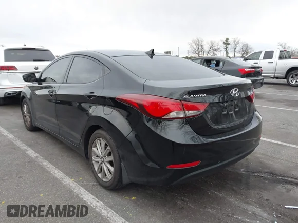 ✅ 2014 Hyundai Elantra SE • VIN: KMHDH4AE3EU101864 • Lot: 43735389. Wystawiony na IAAI z przebiegiem 103 627 mil. Bezpłatny archiwum sprzedaży aukcyjnych z USA i szczegółowy raport historii pojazdu na DreamBid. Zdjęcie 3.