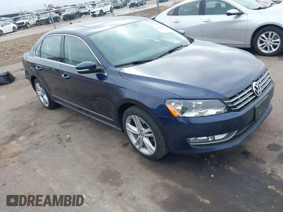 ✅ 2014 Volkswagen Passat SEL Premium • VIN: 1VWCS7A35EC098082 • Lot: 44531469. Wystawiony na IAAI z przebiegiem 90 167 mil. Bezpłatny archiwum sprzedaży aukcyjnych z USA i szczegółowy raport historii pojazdu na DreamBid. Zdjęcie 1.