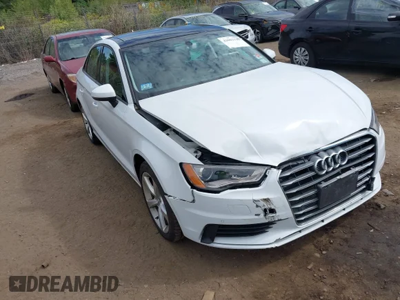 ✅ 2016 Audi A3 Premium • VIN: WAUB8GFFXG1006900 • Lot: 43003149. Listed on IAAI with 87,815 mi. Free auction sales archive from the USA and detailed vehicle history report at DreamBid. Image 1.