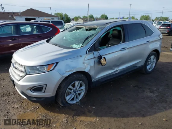 ✅ 2015 Ford Edge SEL • VIN: 2FMTK4J91FBB69538 • Lot: 45163241. Listed on IAAI with 208,244 mi. Free auction sales archive from the USA and detailed vehicle history report at DreamBid. Image 2.