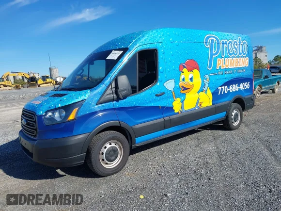✅ 2019 Ford Transit • VIN: 1FTYR2CM9KKA58750 • Лот: 44056952. Опубліковано раніше на IAAI з пробігом 118 136 миль. Безкоштовний доступ до архіву аукціонних продажів зі США та докладний звіт про історію автомобіля на DreamBid. Зображення 1.