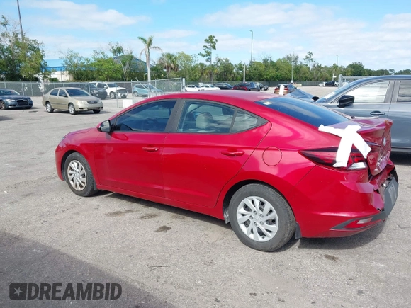 ✅ 2020 Hyundai Elantra SE • VIN: 5NPD74LF2LH514038 • Lot: 44870592. Wystawiony na IAAI z przebiegiem 58 150 mil. Bezpłatny archiwum sprzedaży aukcyjnych z USA i szczegółowy raport historii pojazdu na DreamBid. Zdjęcie 3.
