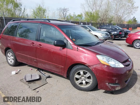 ✅ 2007 Toyota Sienna LE • VIN: 5TDZK23C47S070420 • Лот: 44790382. Опубліковано раніше на IAAI з пробігом 228 080 миль. Безкоштовний доступ до архіву аукціонних продажів зі США та докладний звіт про історію автомобіля на DreamBid. Зображення 1.