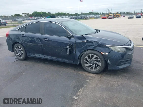 ✅ 2018 Honda Civic EX • VIN: 19XFC2F70JE031680 • Lot: 45301608. Listed on IAAI with 159,751 mi. Free auction sales archive from the USA and detailed vehicle history report at DreamBid. Image 1.