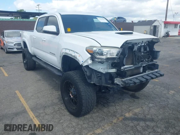 ✅ 2019 Toyota Tacoma TRD Sport • VIN: 3TMDZ5BN6KM056568 • Lot: 45209698. Listed on IAAI with 47,758 mi. Free auction sales archive from the USA and detailed vehicle history report at DreamBid. Image 1.