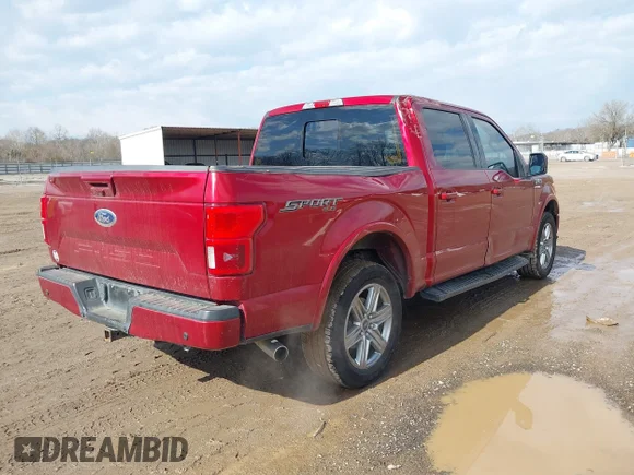 ✅ 2018 Ford F-150 XL • VIN: 1FTEW1E50JFB49330 • Лот: 44312689. Опубліковано раніше на IAAI з пробігом 107 654 миль. Безкоштовний доступ до архіву аукціонних продажів зі США та докладний звіт про історію автомобіля на DreamBid. Зображення 4.