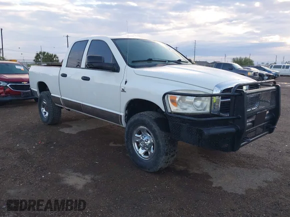 ✅ 2008 Dodge 2500 SLT • VIN: 3D7KS28AX8G187854 • Лот: 44846130. Опубликован ранее на IAAI с пробегом 349 393 миль. Бесплатный доступ к архиву аукционных продаж из США и подробный отчёт об истории автомобиля на DreamBid. Изображение 1.