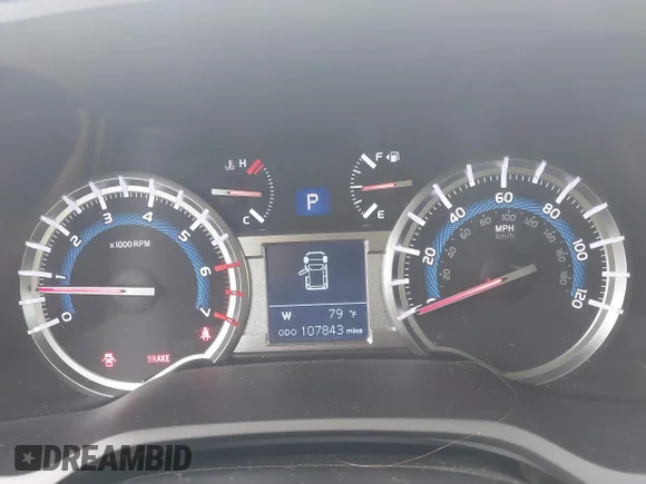 ✅ 2019 Toyota 4Runner Limited • VIN: JTEZU5JR6K5209072 • Lot: 43387054. Wystawiony na IAAI z przebiegiem 107 843 mil. Bezpłatny archiwum sprzedaży aukcyjnych z USA i szczegółowy raport historii pojazdu na DreamBid. Zdjęcie 7.