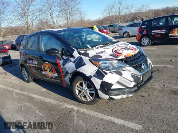 ✅ 2017 Nissan Note S Plus • VIN: 3N1CE2CP8HL368270 • Lot: 41309690. Wystawiony na IAAI z przebiegiem 150 335 mil. Bezpłatny archiwum sprzedaży aukcyjnych z USA i szczegółowy raport historii pojazdu na DreamBid. Zdjęcie 1.