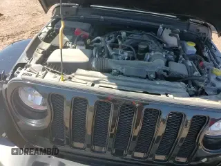 ✅ 2023 Jeep Wrangler Sahara • VIN: 1C4HJXEG5PW600048 • Lot: 56707585. Listed on Copart with 34,802 mi. Free auction sales archive from the USA and detailed vehicle history report at DreamBid. Image 14.