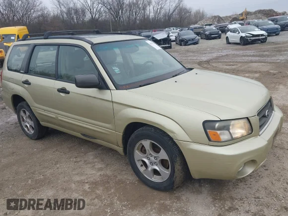 ✅ 2003 Subaru Forester XS • VIN: JF1SG65623H733263 • Лот: 44759510. Опубліковано раніше на IAAI з пробігом 85 383 миль. Безкоштовний доступ до архіву аукціонних продажів зі США та докладний звіт про історію автомобіля на DreamBid. Зображення 1.