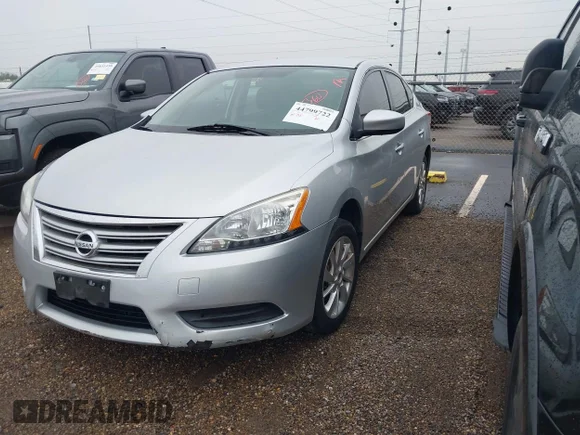 ✅ 2014 Nissan Sentra SV • VIN: 3N1AB7AP8EY311646 • Lot: 44799722. Listed on IAAI with 207,768 mi. Free auction sales archive from the USA and detailed vehicle history report at DreamBid. Image 2.