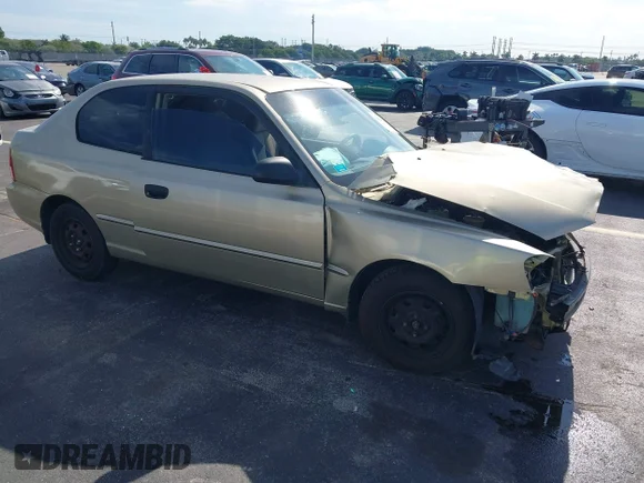 ✅ 2002 Hyundai Accent GS • VIN: KMHCG35C82U193602 • Lot: 43928129. Listed on IAAI with 99,990 mi. Free auction sales archive from the USA and detailed vehicle history report at DreamBid. Image 1.