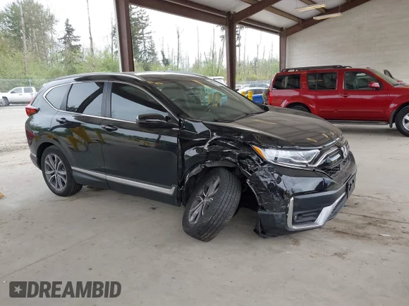 ✅ 2022 Honda CR-V Touring • VIN: 7FARW2H90NE042735 • Лот: 44983958. Опубликован ранее на IAAI с пробегом 25 259 миль. Бесплатный доступ к архиву аукционных продаж из США и подробный отчёт об истории автомобиля на DreamBid. Изображение 1.