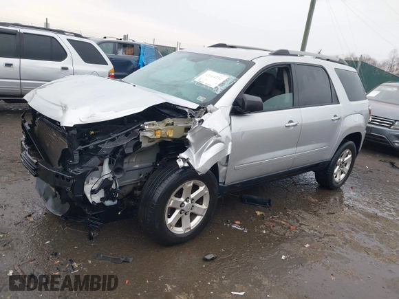 ✅ 2015 GMC Acadia SLE • VIN: 1GKKRNED1FJ279148 • Lot: 43964732. Wystawiony na IAAI z przebiegiem 178 605 mil. Bezpłatny archiwum sprzedaży aukcyjnych z USA i szczegółowy raport historii pojazdu na DreamBid. Zdjęcie 2.