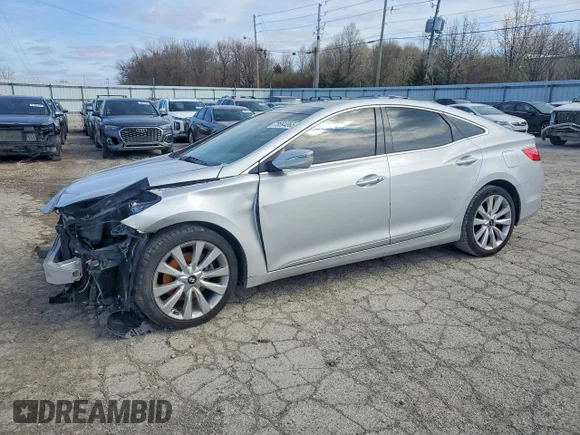 ✅ 2014 Hyundai Azera Limited • VIN: KMHFH4JG7EA392834 • Лот: 78894865. Опубліковано раніше на Copart з пробігом 101 341 миль. Безкоштовний доступ до архіву аукціонних продажів зі США та докладний звіт про історію автомобіля на DreamBid. Зображення 1.