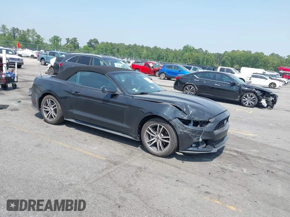 ✅ 2017 Ford Mustang EcoBoost Premium • VIN: 1FATP8UH6H5254534 • Lot: 44918179. Listed on IAAI with 82,341 mi. Free auction sales archive from the USA and detailed vehicle history report at DreamBid. Image 1.