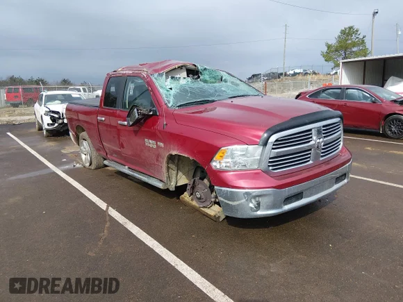 ✅ 2014 Ram 1500 SLT • VIN: 1C6RR6GT6ES179812 • Lot: 44468164. Listed on IAAI with 185,997 mi. Free auction sales archive from the USA and detailed vehicle history report at DreamBid. Image 1.