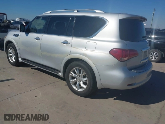 ✅ 2014 Infiniti QX80 • VIN: JN8AZ2ND3E9750484 • Lot: 44333590. Wystawiony na IAAI z przebiegiem 176 406 mil. Bezpłatny archiwum sprzedaży aukcyjnych z USA i szczegółowy raport historii pojazdu na DreamBid. Zdjęcie 3.