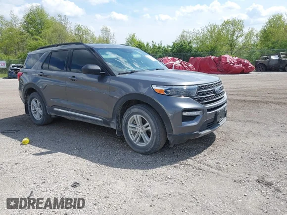 ✅ 2021 Ford Explorer XLT • VIN: 1FMSK8DH6MGA79555 • Лот: 44988094. Опубліковано раніше на IAAI з пробігом 85 856 миль. Безкоштовний доступ до архіву аукціонних продажів зі США та докладний звіт про історію автомобіля на DreamBid. Зображення 1.