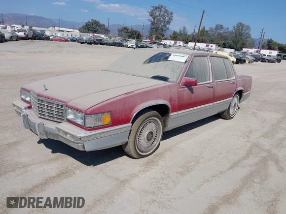 ✅ 1992 Cadillac DeVille • VIN: 1G6CD53B8N4244350 • Lot: 43083152. Wystawiony na IAAI z przebiegiem 69 124 mil. Bezpłatny archiwum sprzedaży aukcyjnych z USA i szczegółowy raport historii pojazdu na DreamBid. Zdjęcie 2.