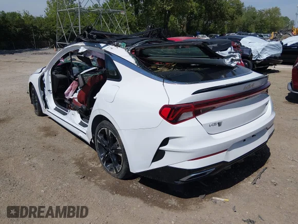 ✅ 2023 Kia K5 GT-Line • VIN: 5XXG64J21PG208191 • Lot: 45102526. Wystawiony na IAAI z przebiegiem 44 723 mil. Bezpłatny archiwum sprzedaży aukcyjnych z USA i szczegółowy raport historii pojazdu na DreamBid. Zdjęcie 3.