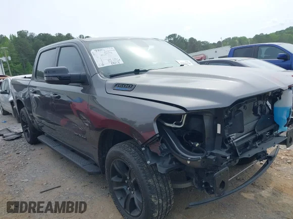 ✅ 2024 Ram 1500 Big Horn • VIN: 1C6RRFFG7RN209215 • Лот: 45065970. Опубликован ранее на IAAI с пробегом 22 000 миль. Бесплатный доступ к архиву аукционных продаж из США и подробный отчёт об истории автомобиля на DreamBid. Изображение 1.