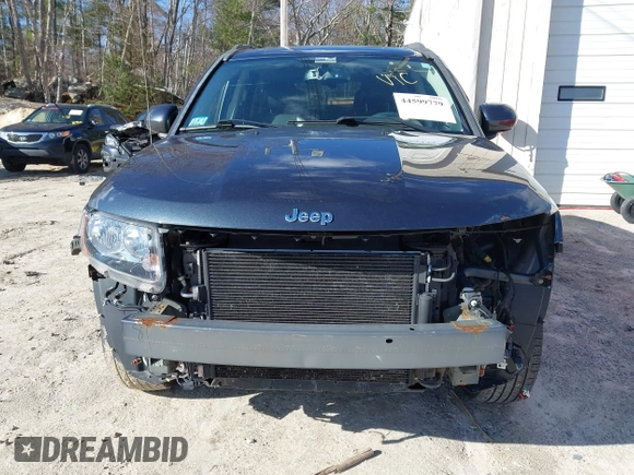 ✅ 2015 Jeep Compass High Altitude • VIN: 1C4NJDEB6FD121282 • Lot: 44599779. Listed on IAAI with 73,456 mi. Free auction sales archive from the USA and detailed vehicle history report at DreamBid. Image 6.