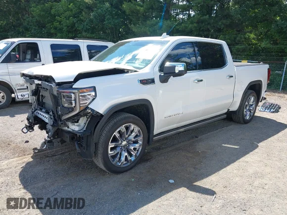 ✅ 2023 GMC Sierra 1500 Denali • VIN: 1GTUUGEL7PZ217505 • Лот: 45404585. Опубліковано раніше на IAAI з пробігом 42 409 миль. Безкоштовний доступ до архіву аукціонних продажів зі США та докладний звіт про історію автомобіля на DreamBid. Зображення 2.