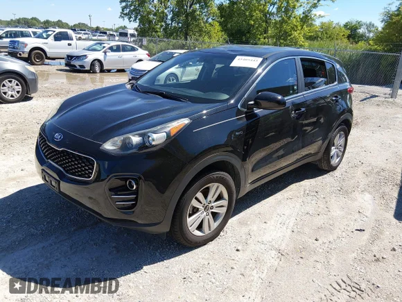 ✅ 2017 Kia Sportage LX • VIN: KNDPMCAC9H7180207 • Lot: 45405443. Listed on IAAI with 102,301 mi. Free auction sales archive from the USA and detailed vehicle history report at DreamBid. Image 2.