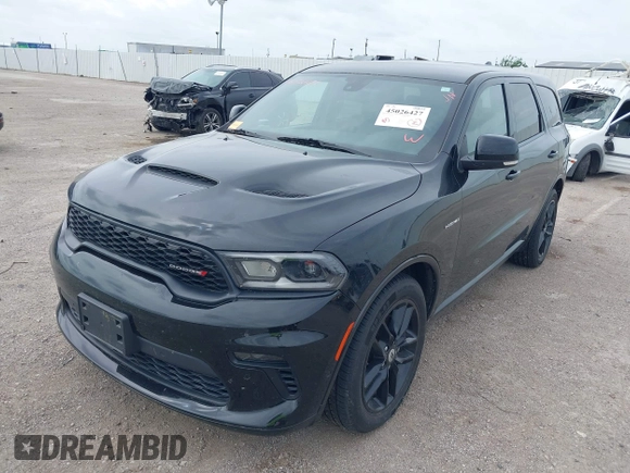 ✅ 2022 Dodge Durango R/T Plus • VIN: 1C4SDJCT9NC104338 • Lot: 45026427. Wystawiony na IAAI z przebiegiem 64 843 mil. Bezpłatny archiwum sprzedaży aukcyjnych z USA i szczegółowy raport historii pojazdu na DreamBid. Zdjęcie 2.