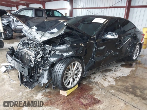 ✅ 2018 Infiniti Q50 Luxe • VIN: JN1EV7AP2JM357172 • Lot: 44413889. Listed on IAAI with 88,463 mi. Free auction sales archive from the USA and detailed vehicle history report at DreamBid. Image 2.