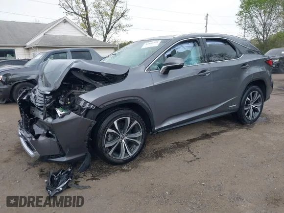 ✅ 2019 Lexus RX 450h • VIN: 2T2BGMCA6KC040300 • Лот: 44856253. Опубліковано раніше на IAAI з пробігом 100 975 миль. Безкоштовний доступ до архіву аукціонних продажів зі США та докладний звіт про історію автомобіля на DreamBid. Зображення 2.
