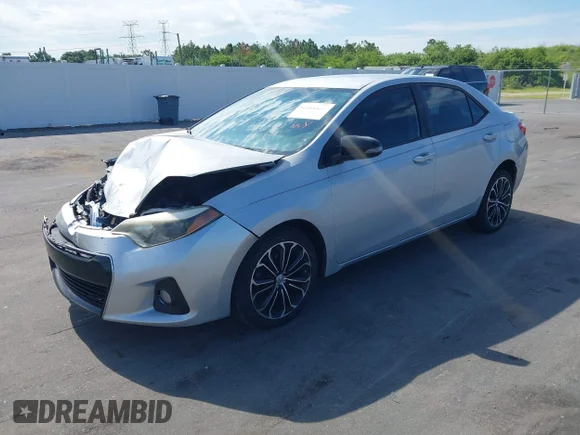 ✅ 2016 Toyota Corolla LE • VIN: 2T1BURHE3GC743396 • Lot: 45364457. Listed on IAAI with 133,651 mi. Free auction sales archive from the USA and detailed vehicle history report at DreamBid. Image 2.
